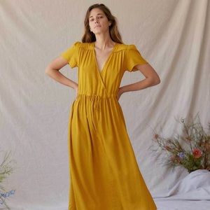 Christy Dawn The Dawn Dress in Marigold XS